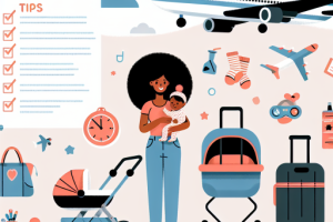 Los mejores consejos para viajar con un bebé en avión